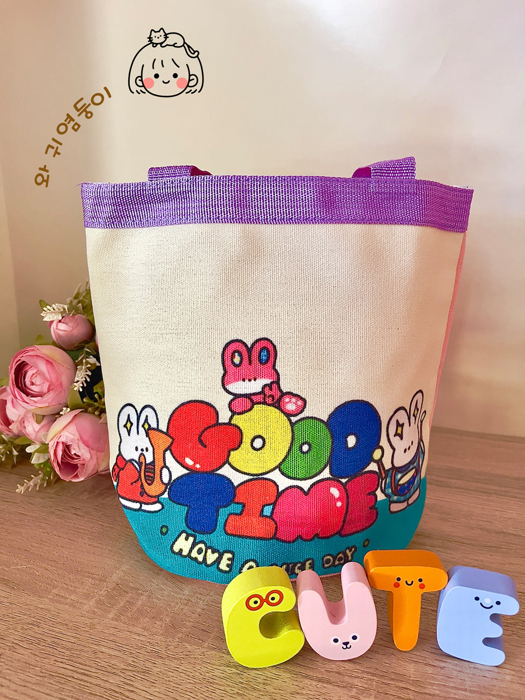 Cartoon Tote Bag