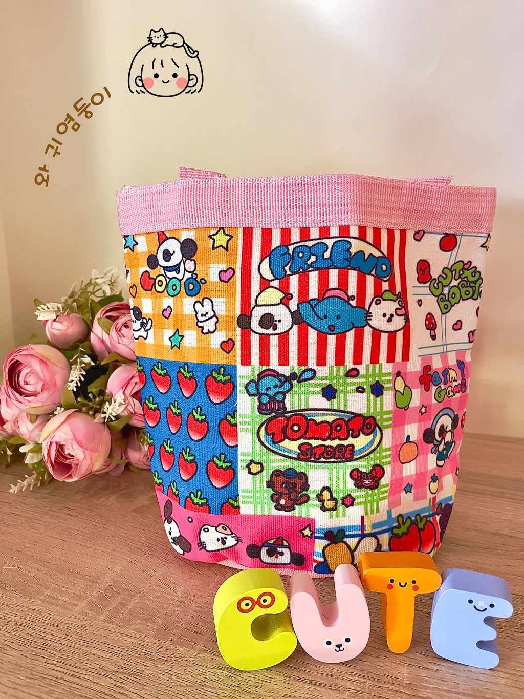 Cartoon Tote Bag