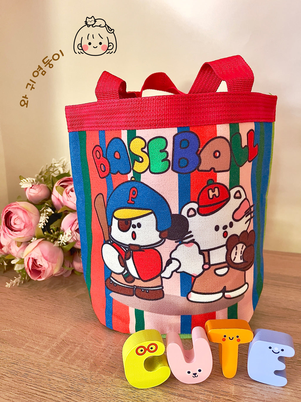 Cartoon Tote Bag