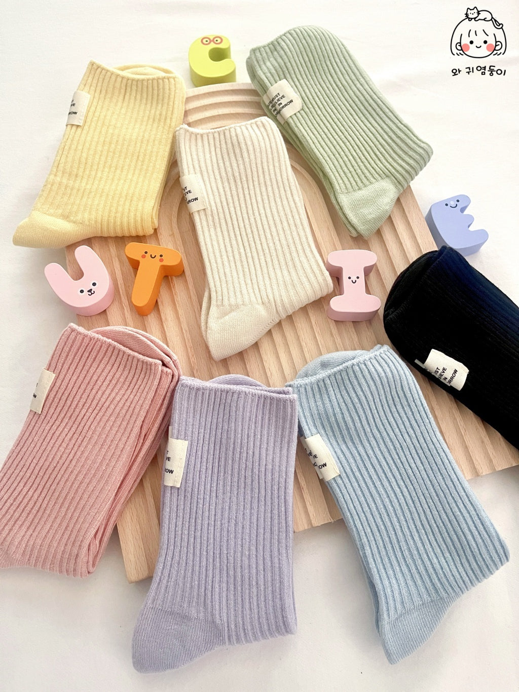 Bright Color Socks