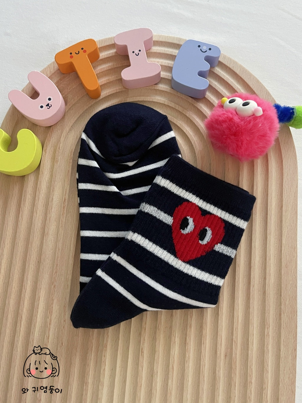 Fun Heart Socks
