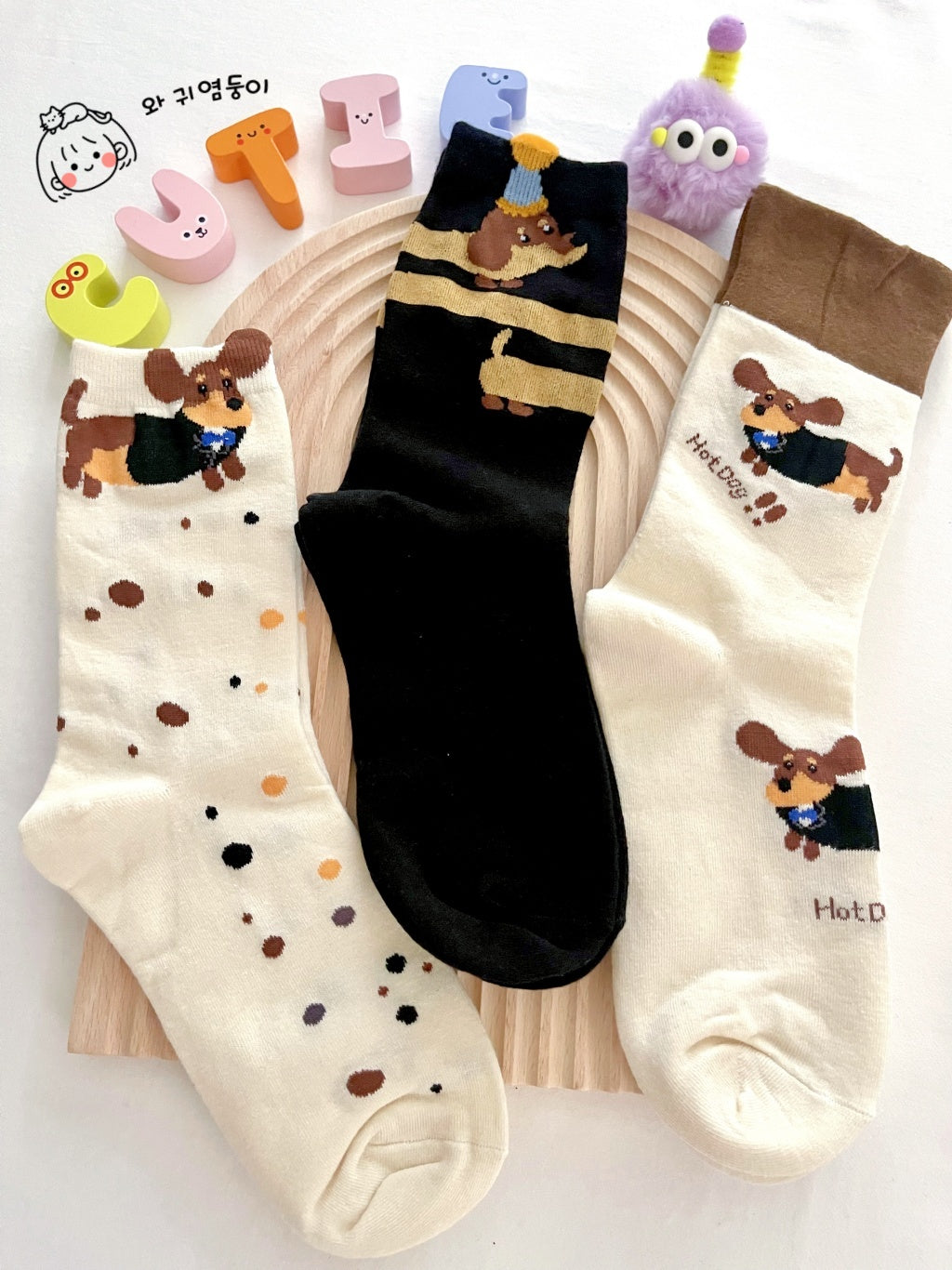 Hot Dog Socks