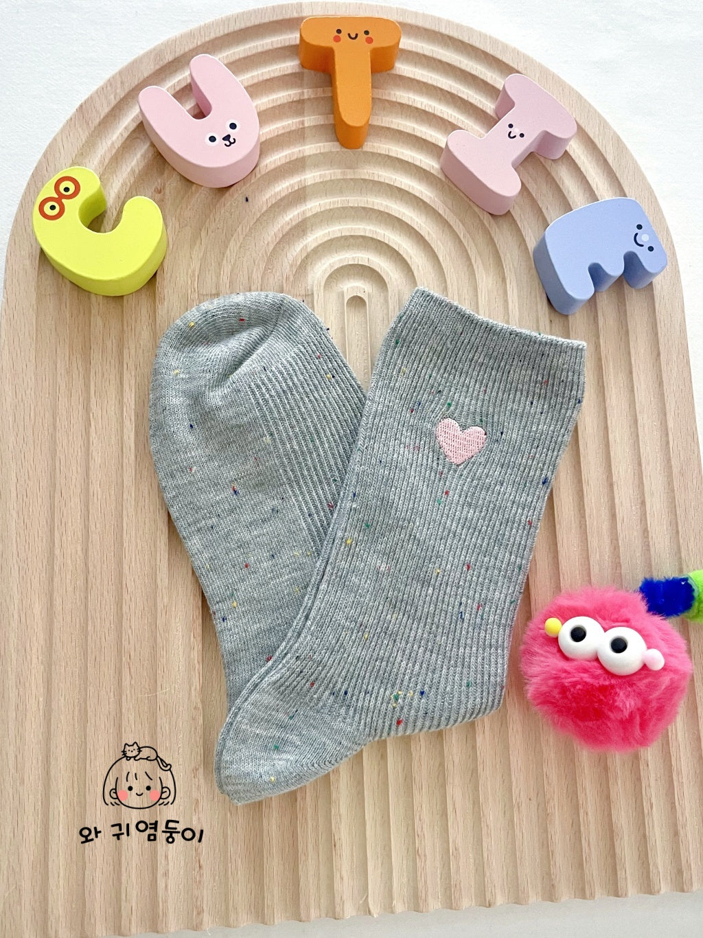 Lovely Heart Socks