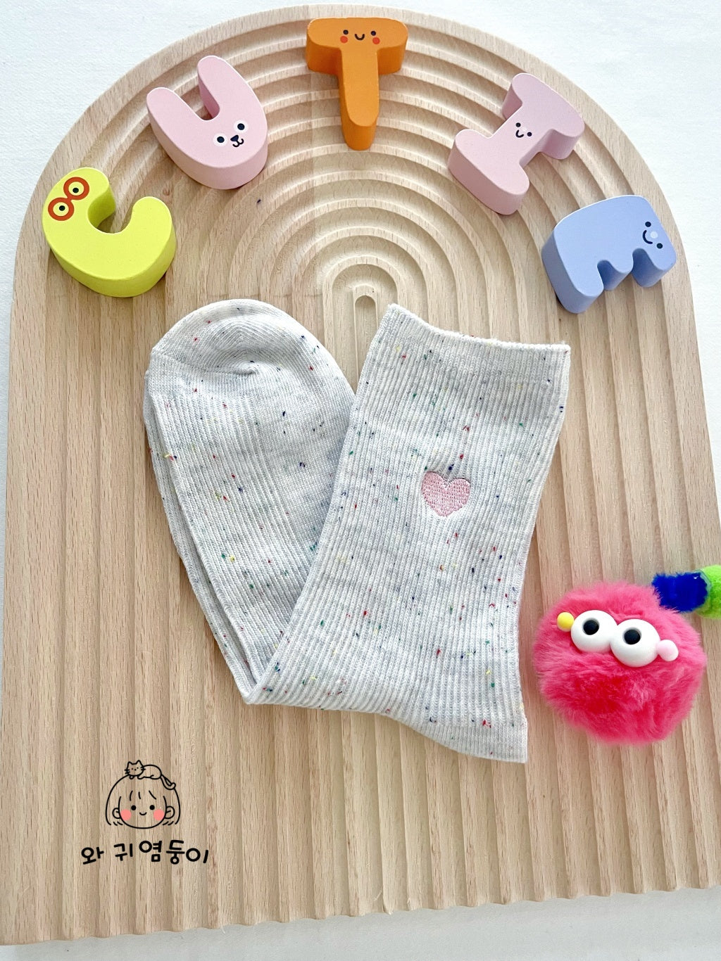 Lovely Heart Socks