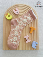 Floral Charm Socks