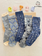 Vintage Garden Socks