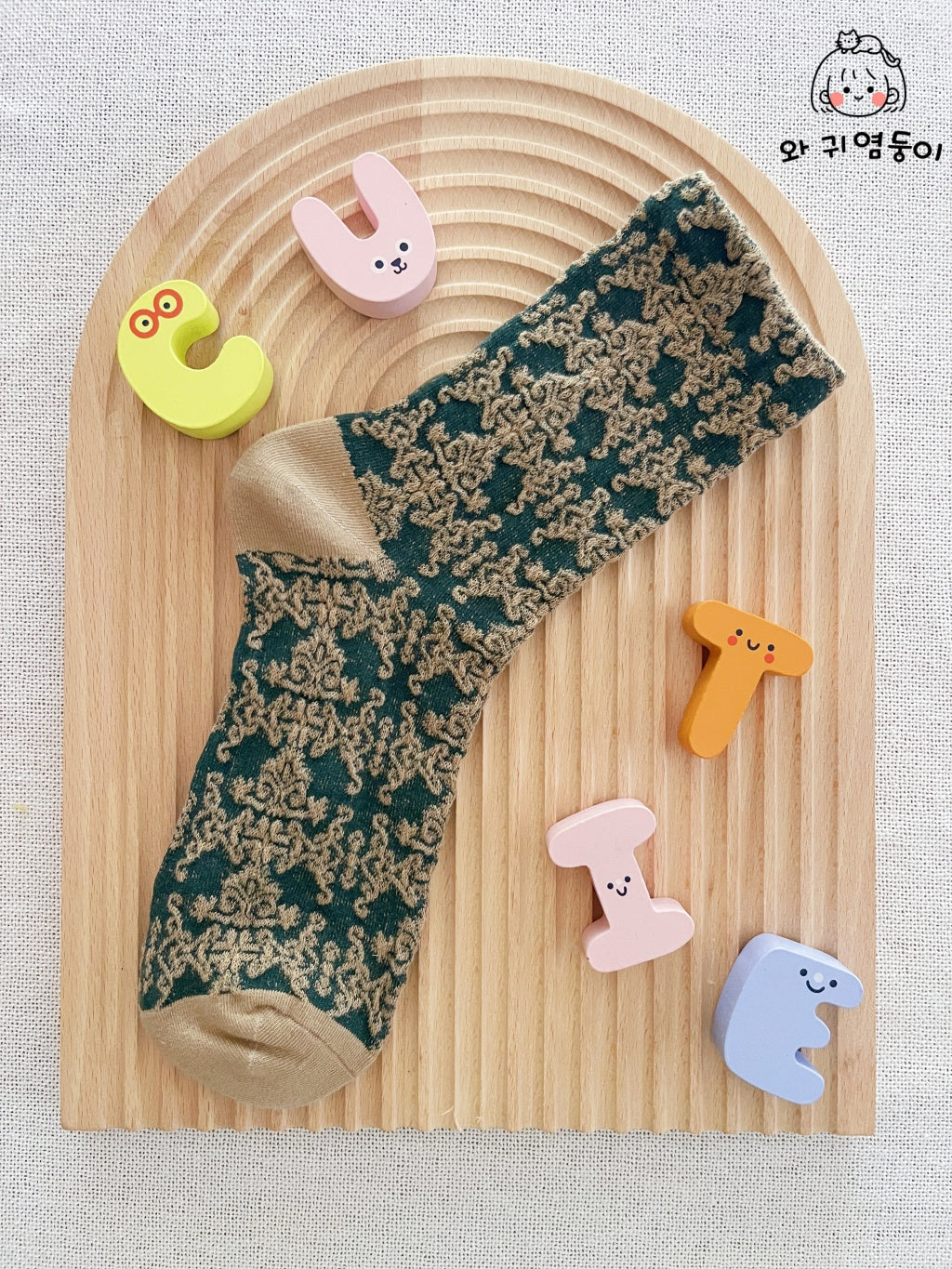 Vintage Garden Socks