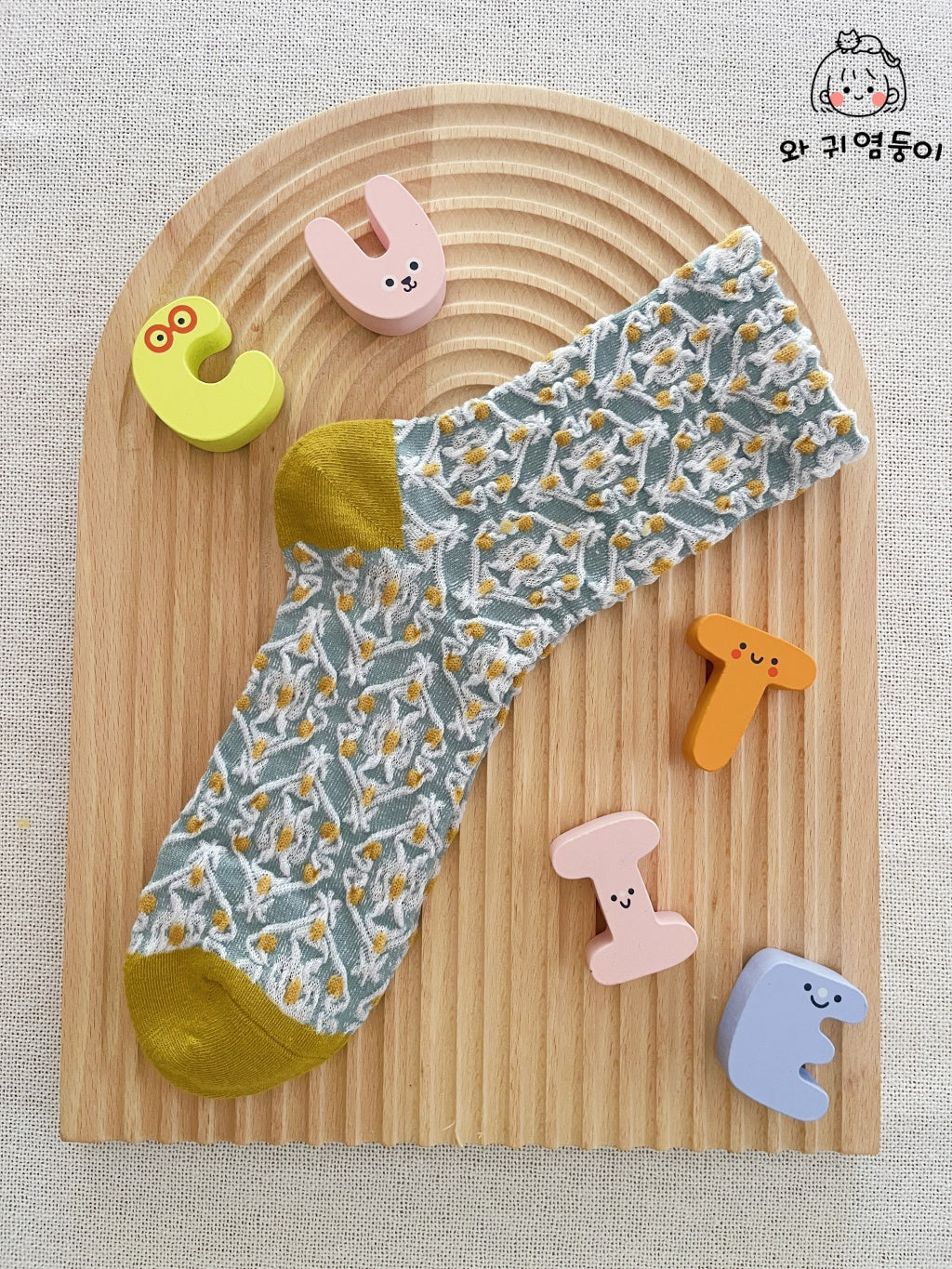 Vintage Garden Socks