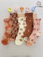 Autumn Bloom Socks
