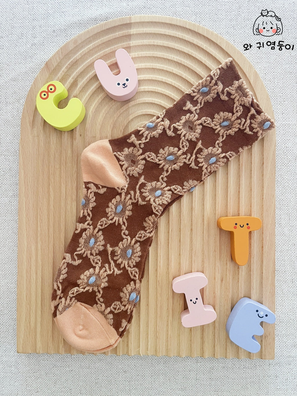 Autumn Bloom Socks