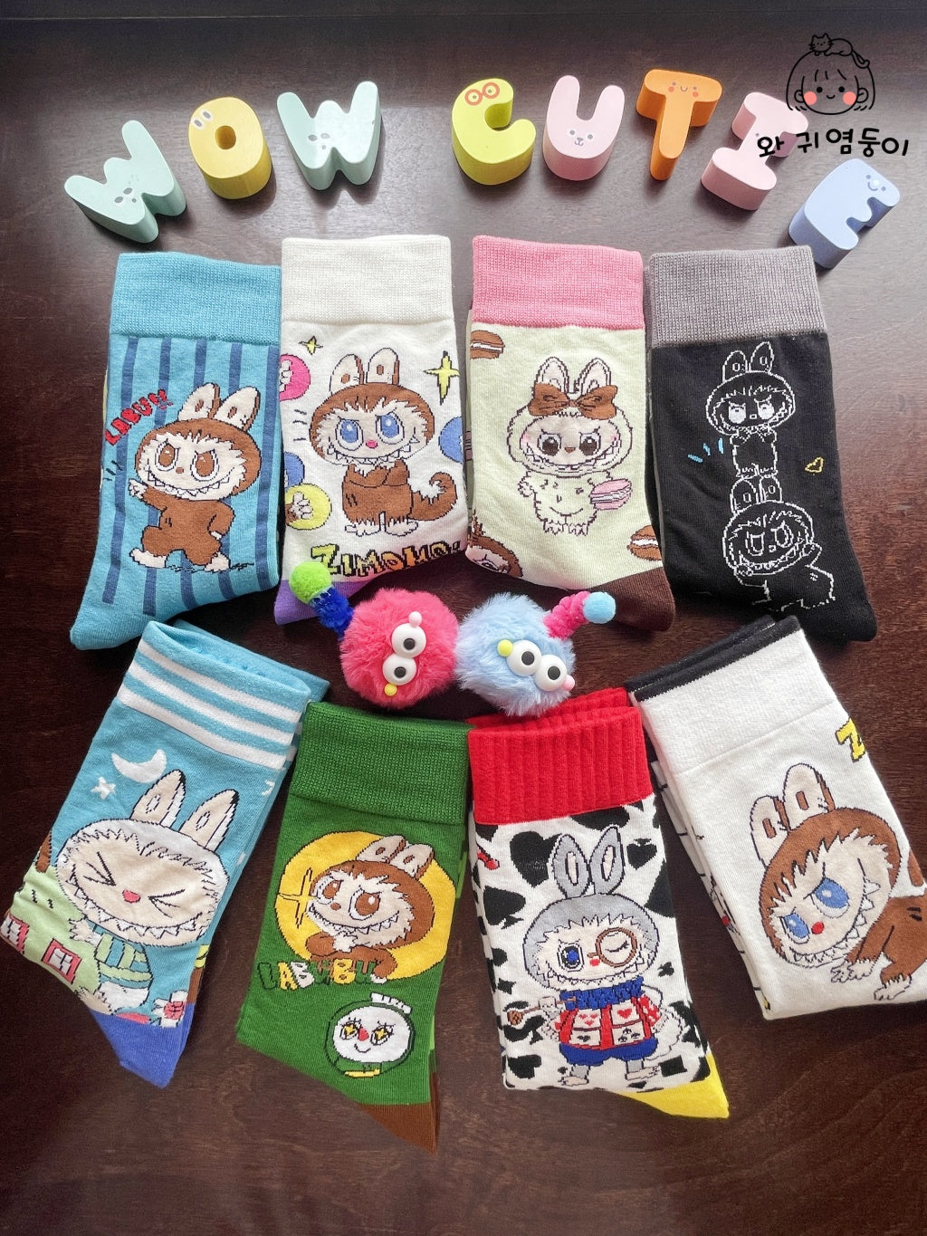 Labubu ABtype Socks