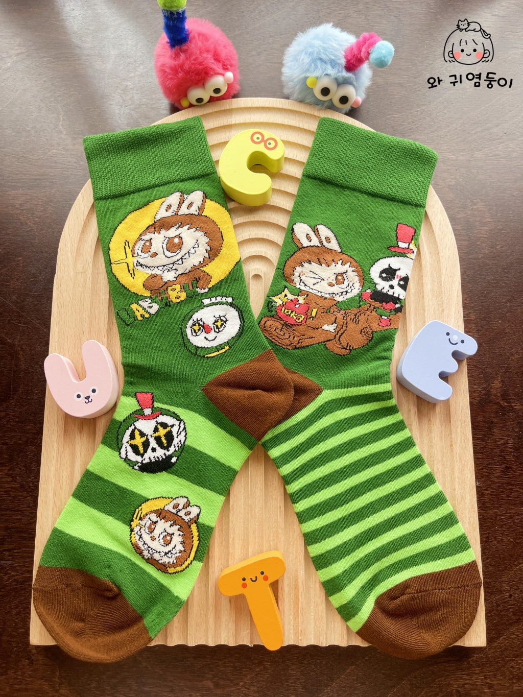 Labubu ABtype Socks