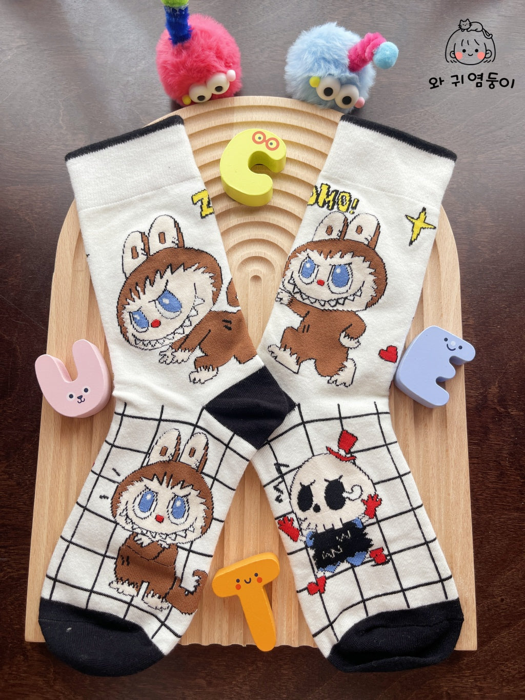 Labubu ABtype Socks