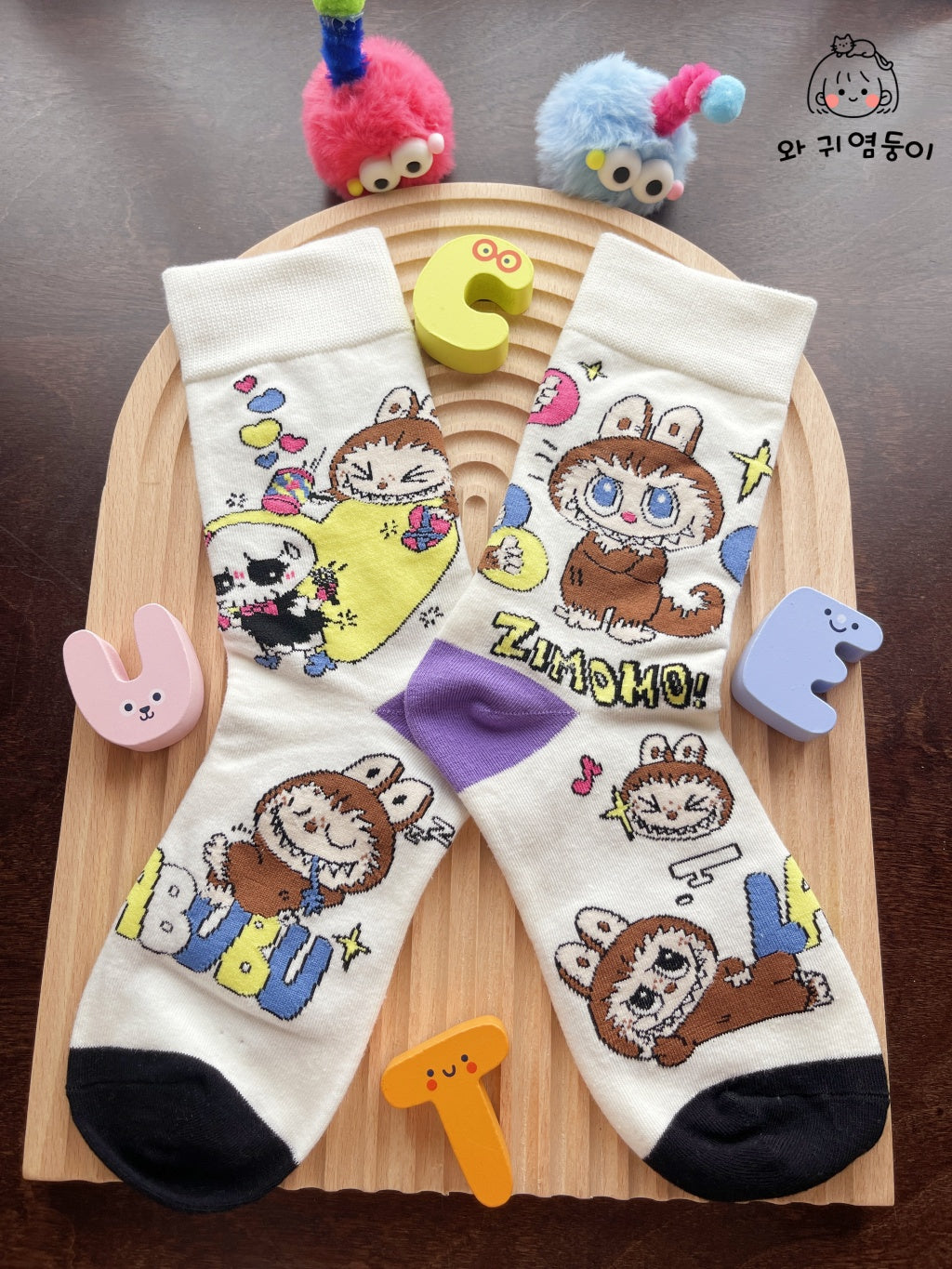 Labubu ABtype Socks