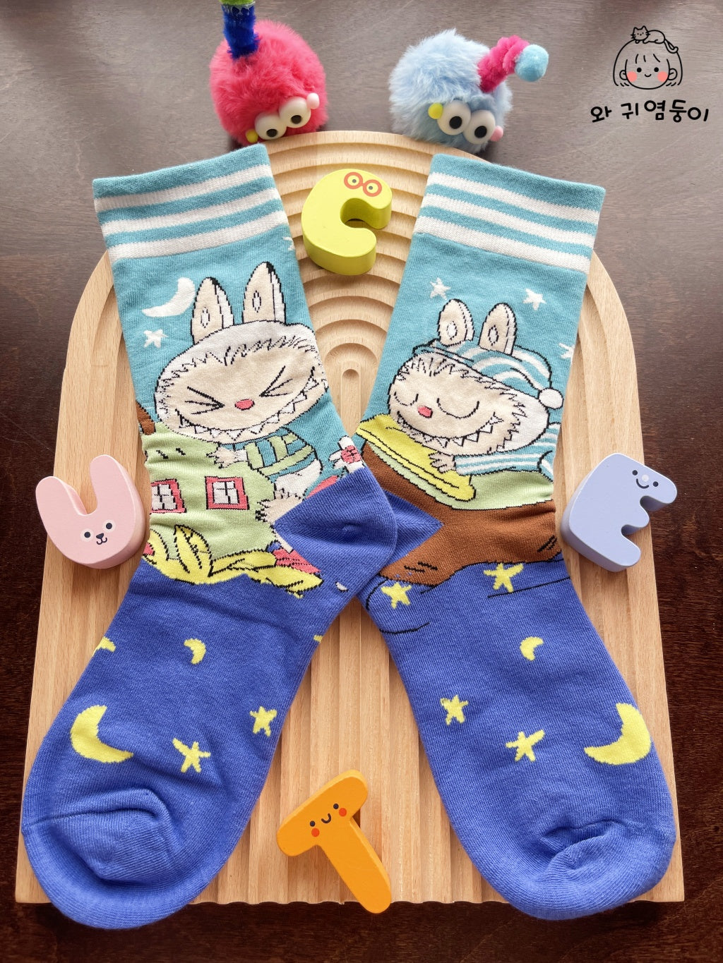 Labubu ABtype Socks