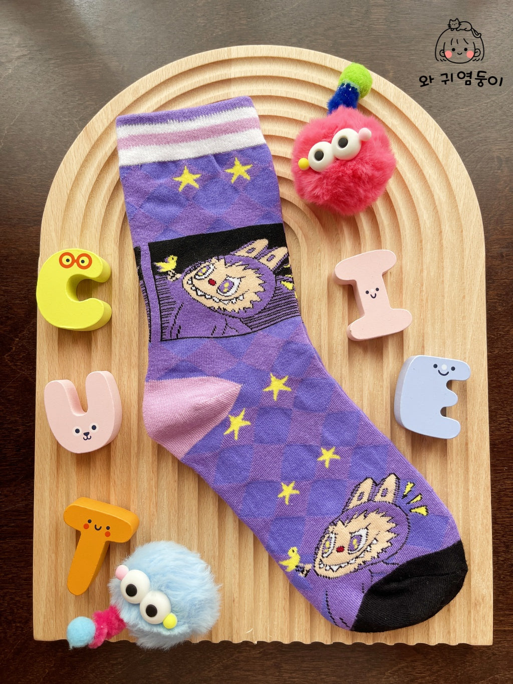 Labubu Clorful Socks