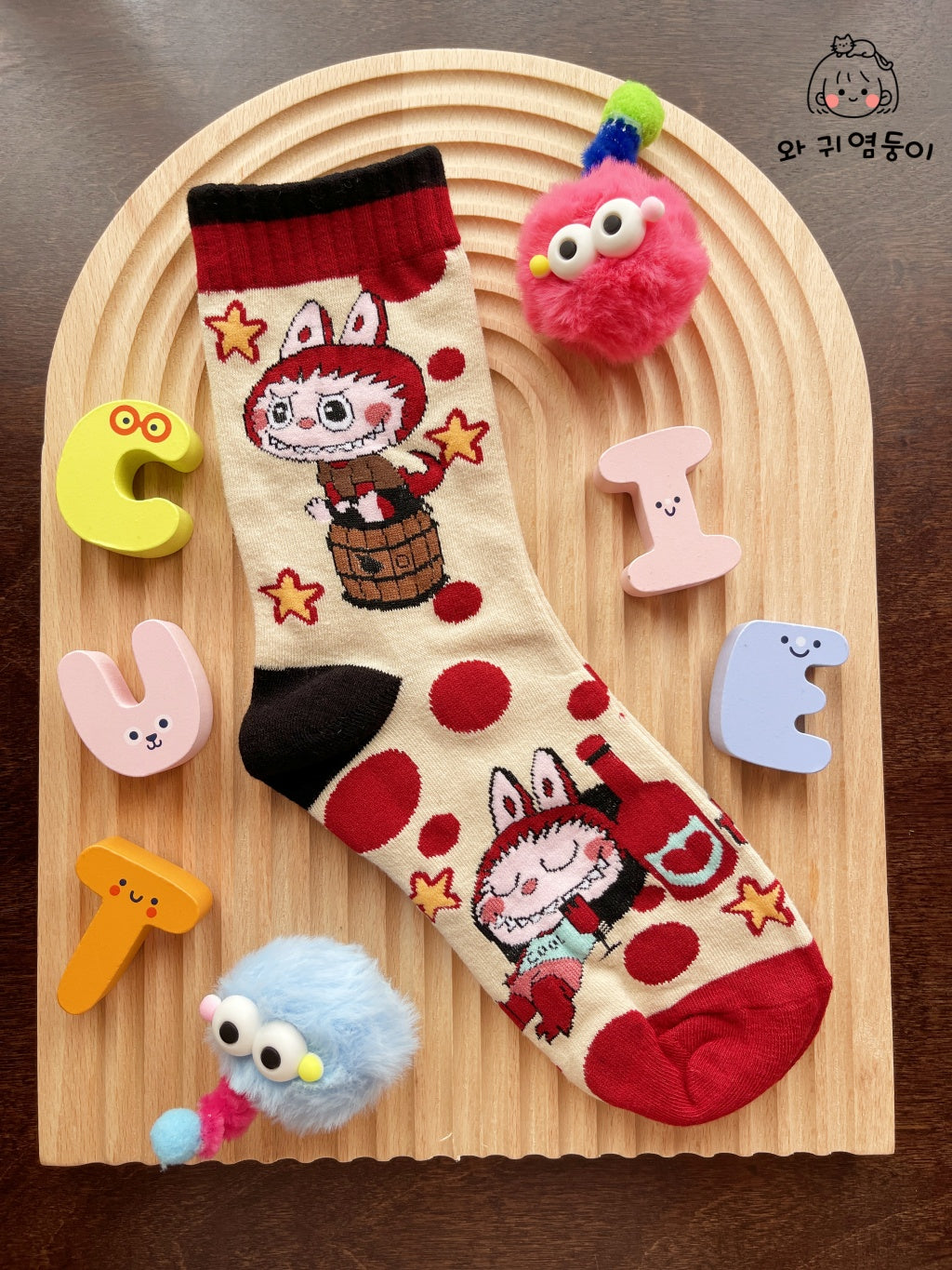 Labubu Clorful Socks