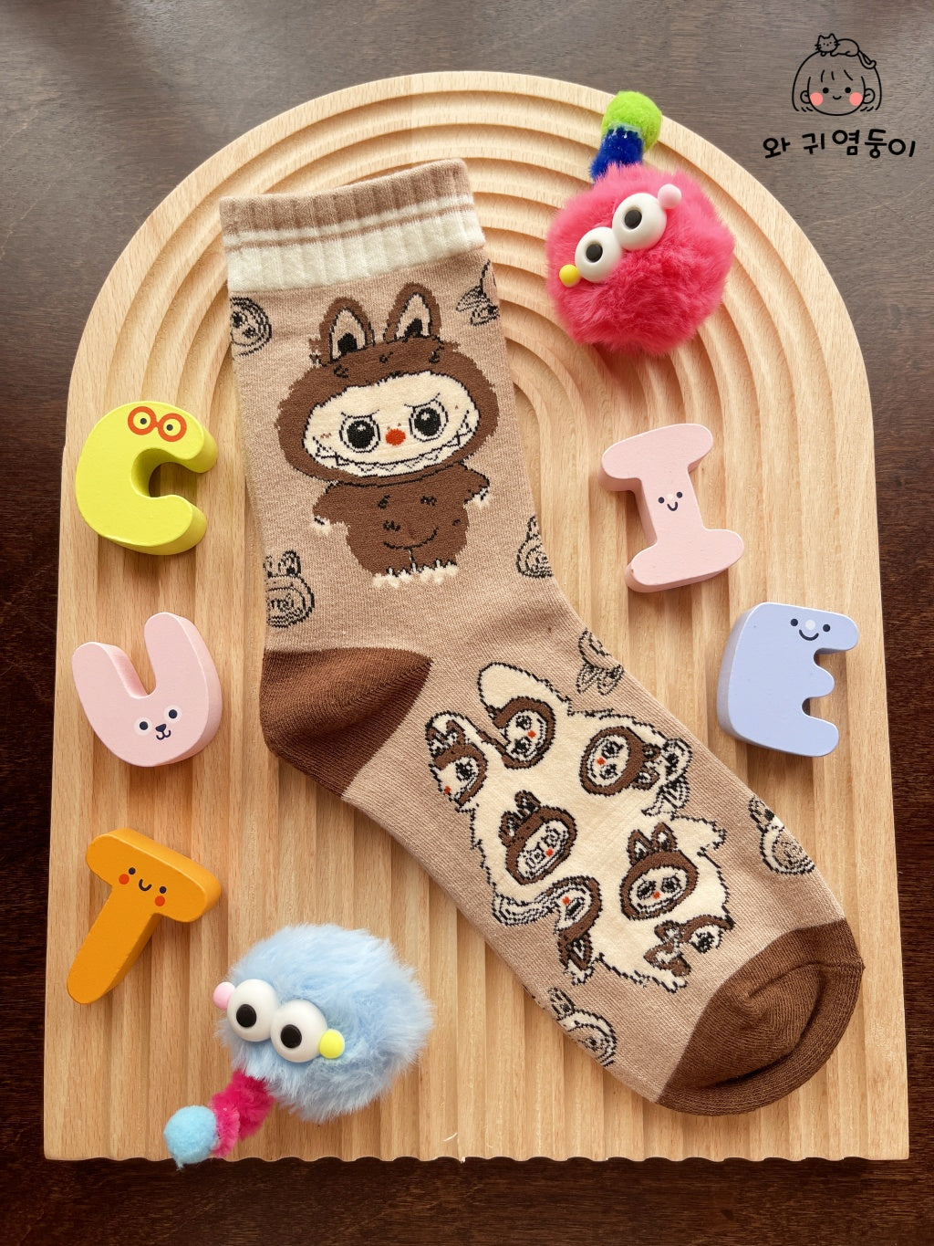 Labubu Clorful Socks