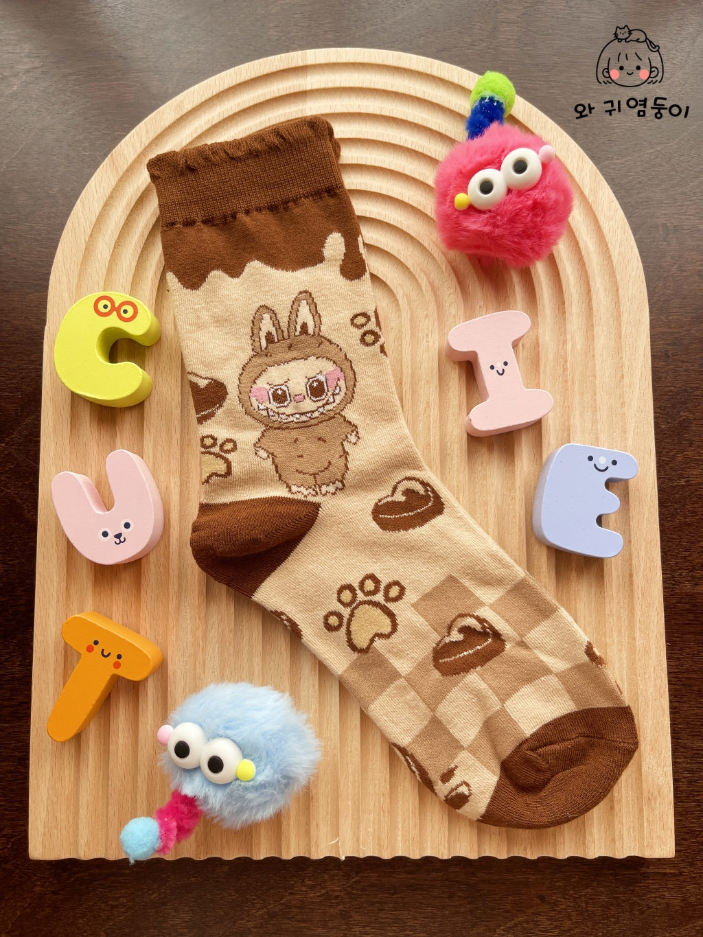 Labubu Clorful Socks