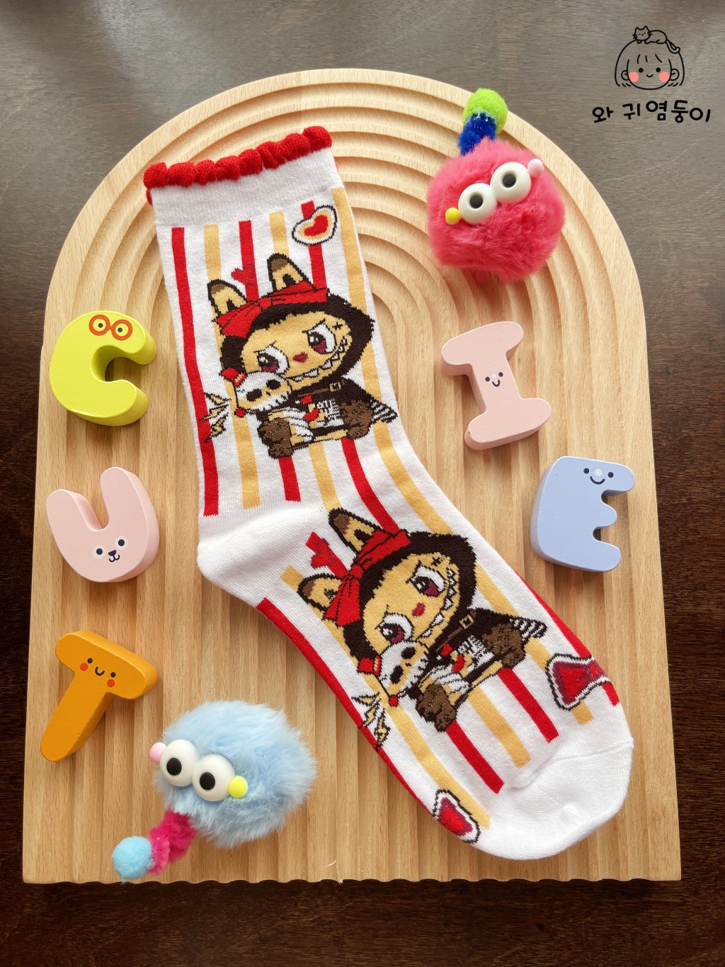 Labubu Clorful Socks