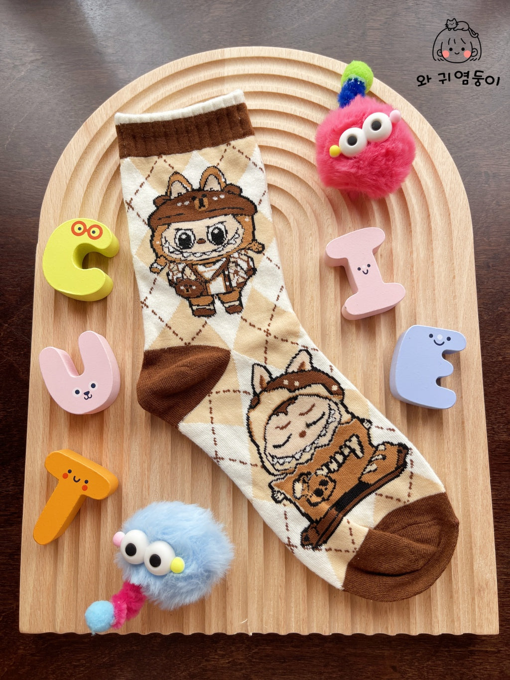 Labubu Clorful Socks