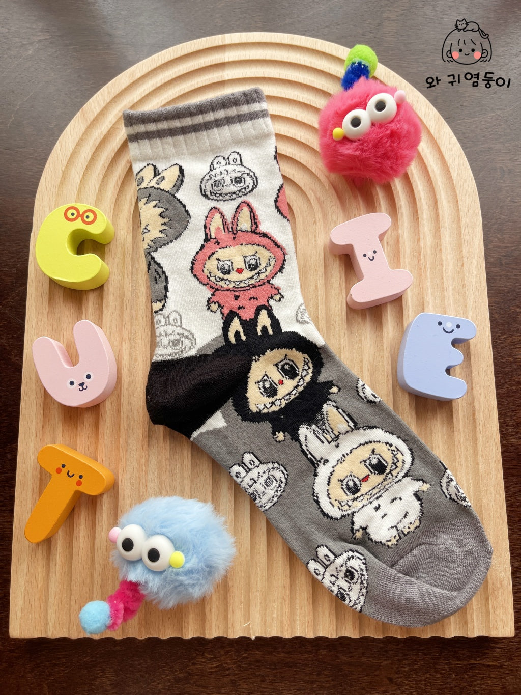 Labubu Clorful Socks