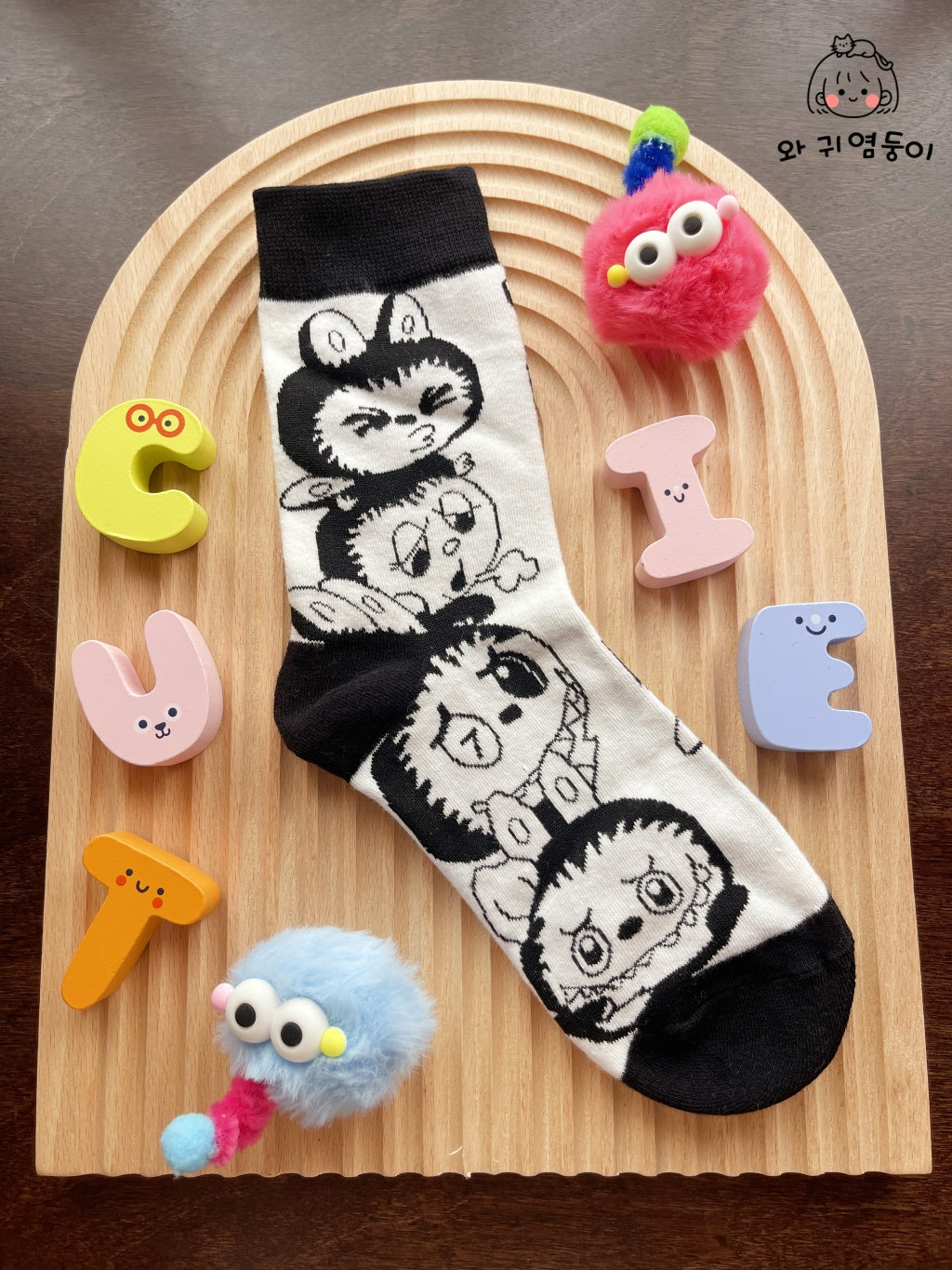 Labubu Clorful Socks