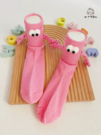 Eyeball Holding-hands Socks
