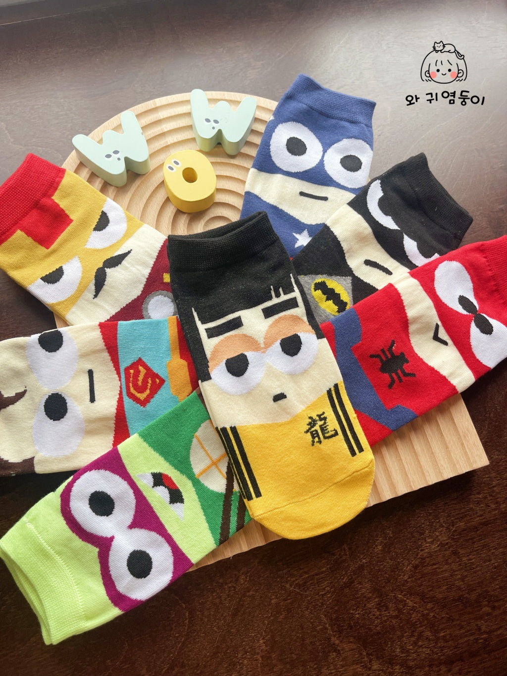 Superhero socks