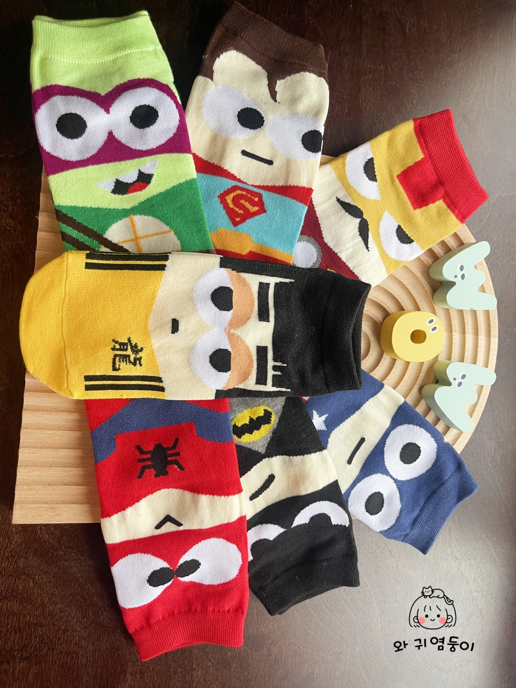 Superhero socks