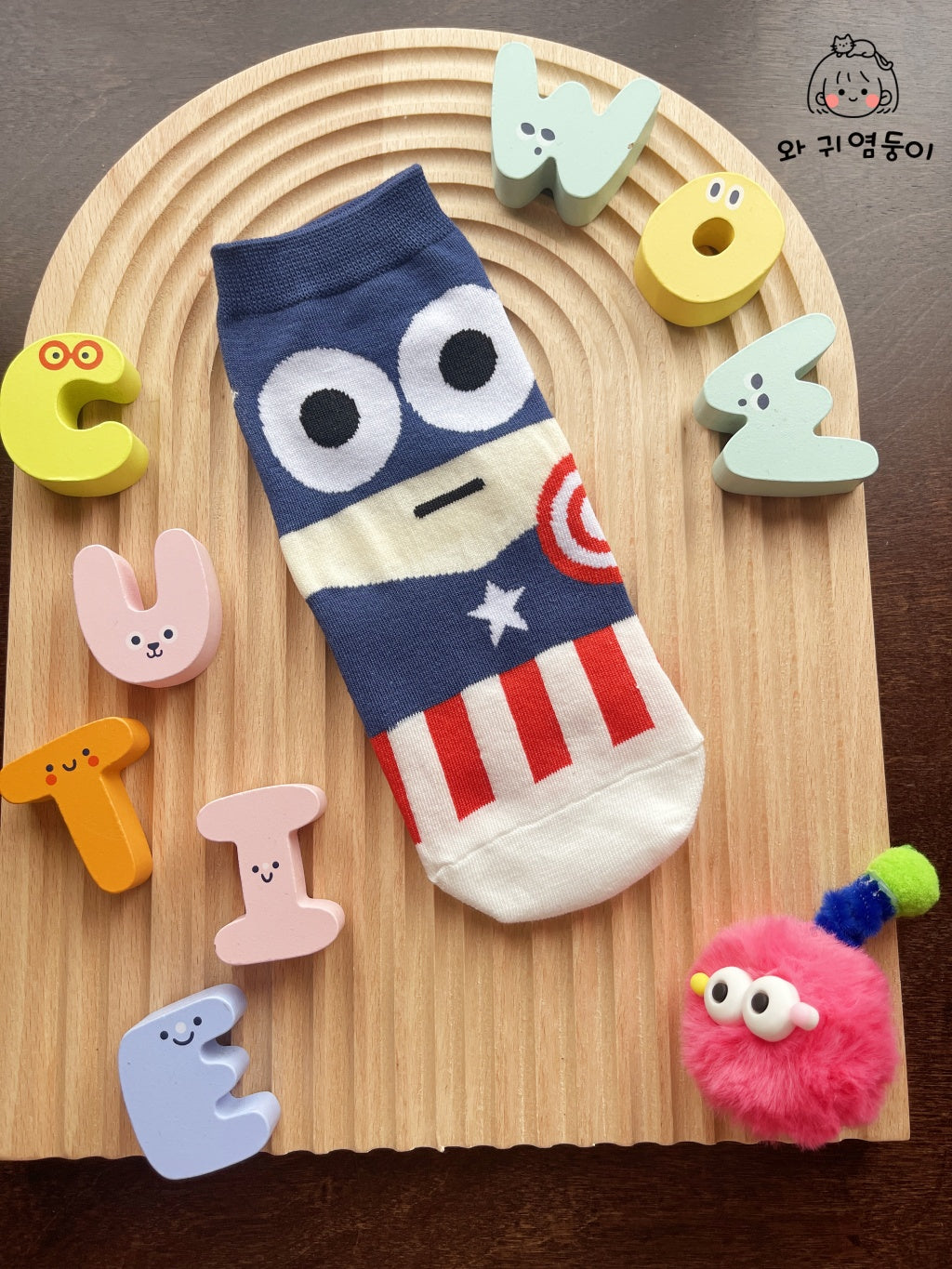 Superhero socks