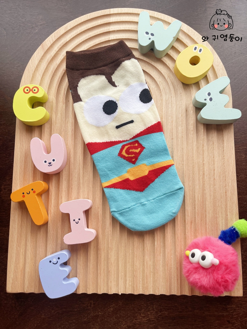 Superhero socks