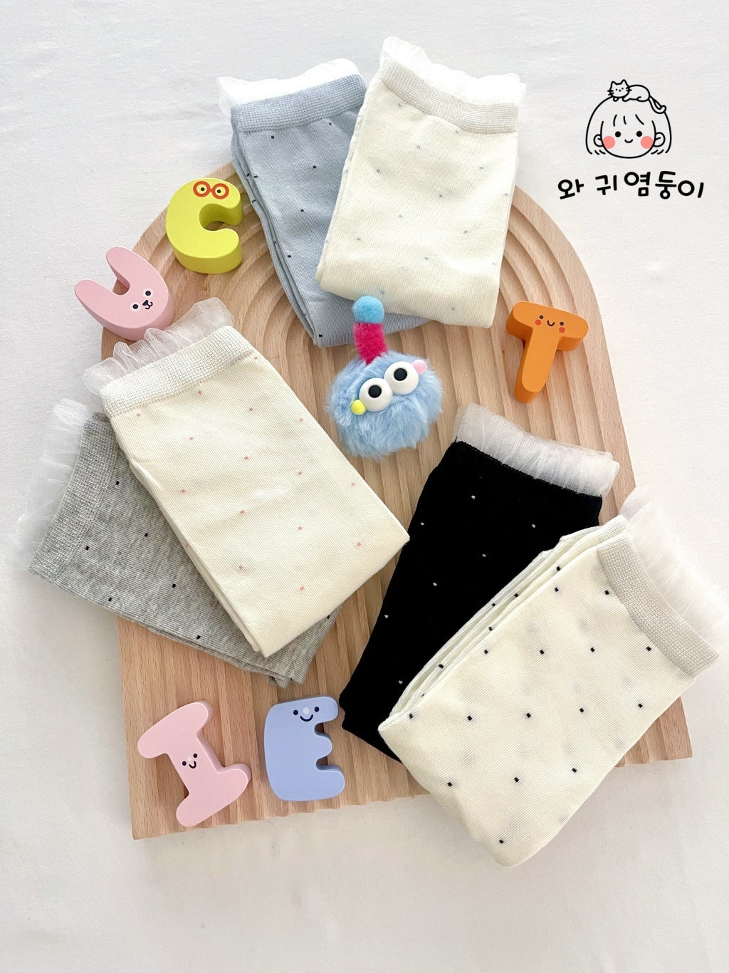 Cute Dotty socks