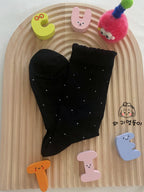 Furry Dotty socks