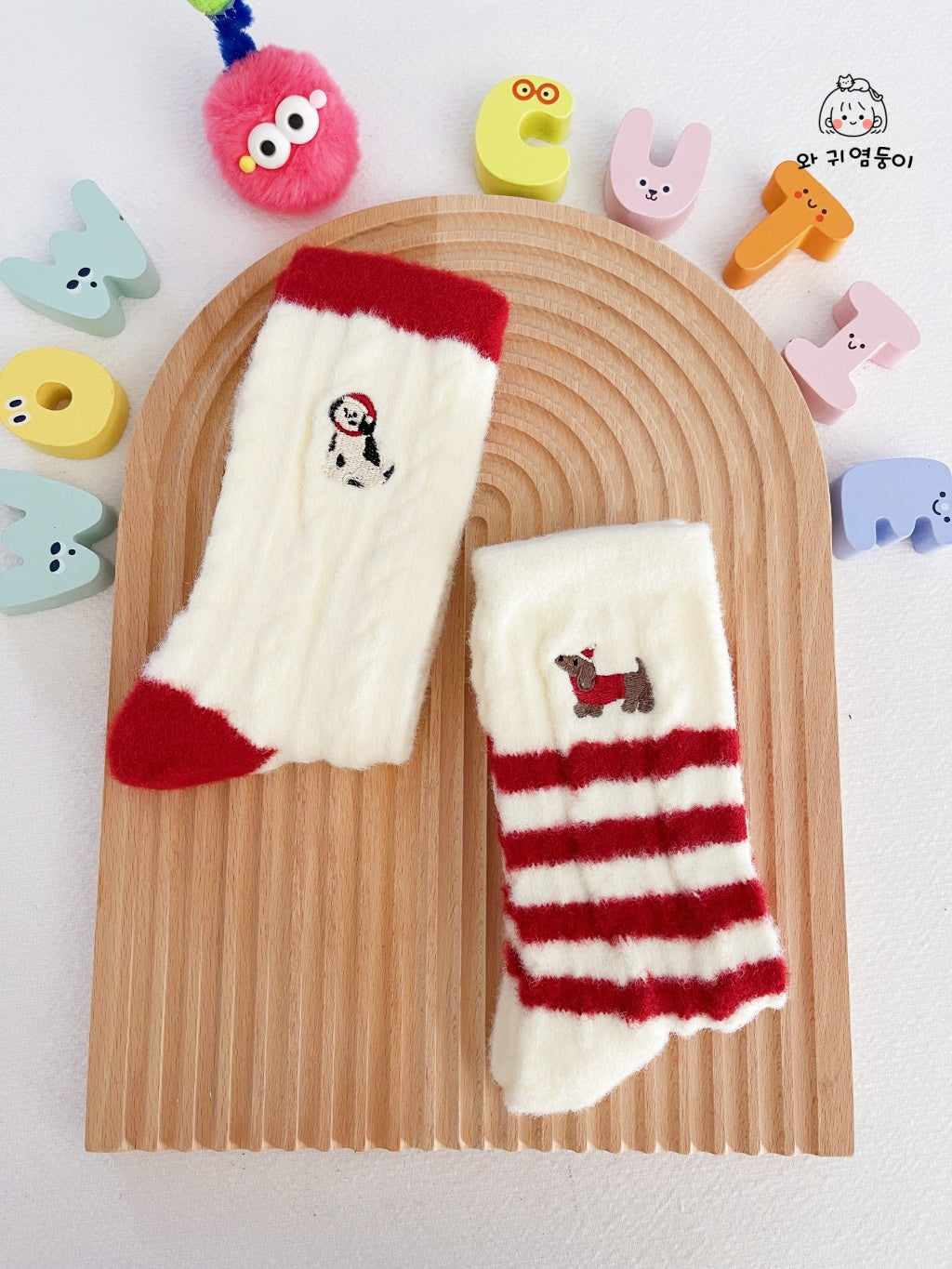 Small Icon Christmas Socks