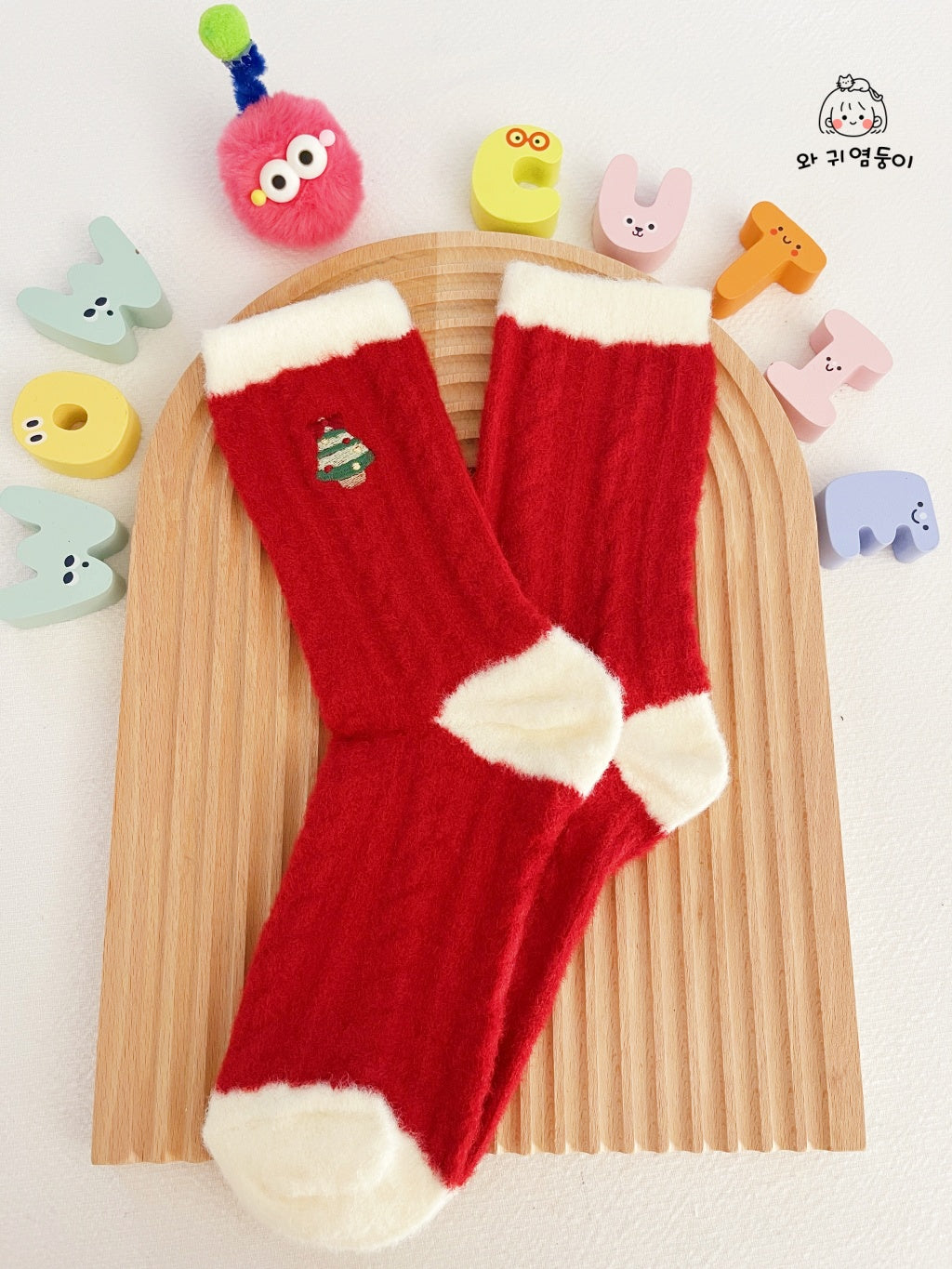 Small Icon Christmas Socks