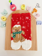 Fuzzy Christmas Socks